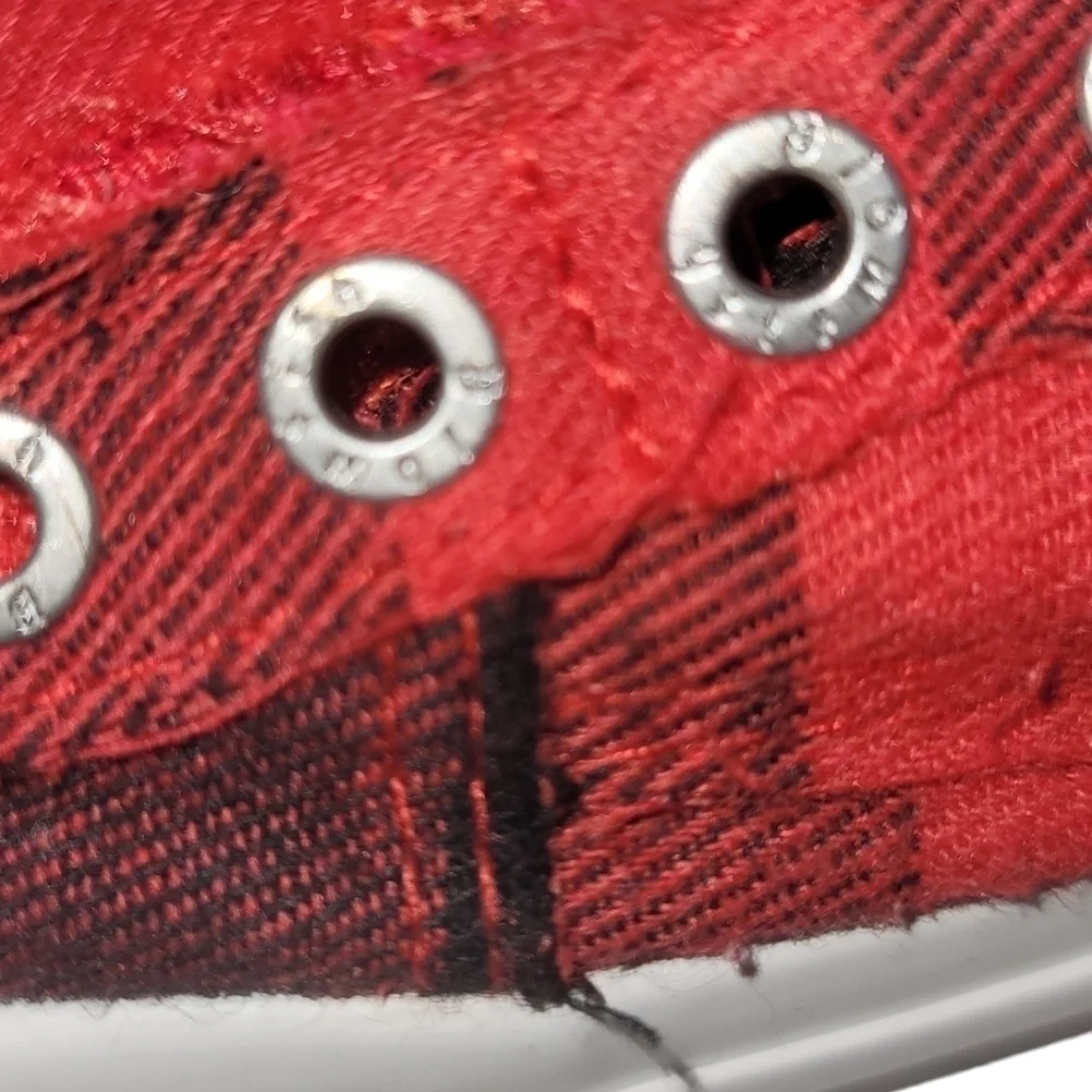 Blowfish Malibu Kids Distressed Canvas Slip on Sneakers & Velcro Closure